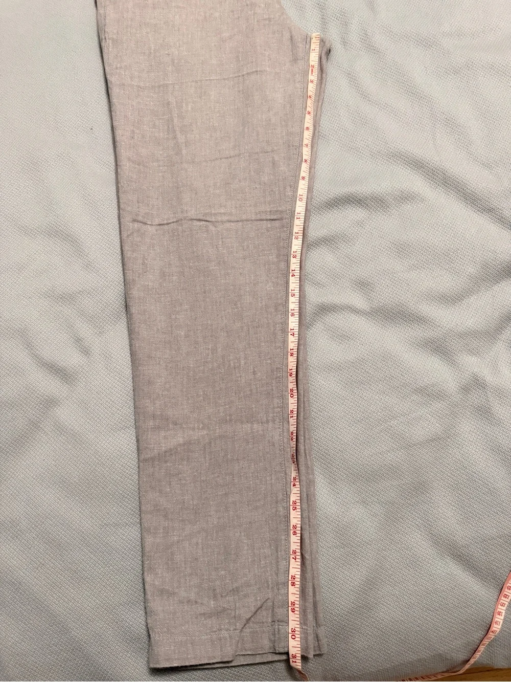 Banan Republic Mans Linen Blend Slim Fit Pants in Size 34
